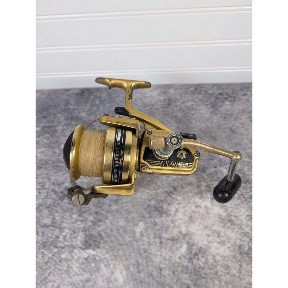 Vintage Daiwa GS-90 Spinning Reel , Heavy Duty Steal Fishing Reel, Made in Japan
